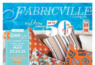 Fabricville Flyer May 23 to June 19