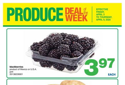 Wholesale Club (West) Produce Deal of the Week Flyer April 2 to 9