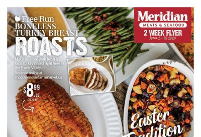 Meridian Meats and Seafood Flyer April 2 to 15