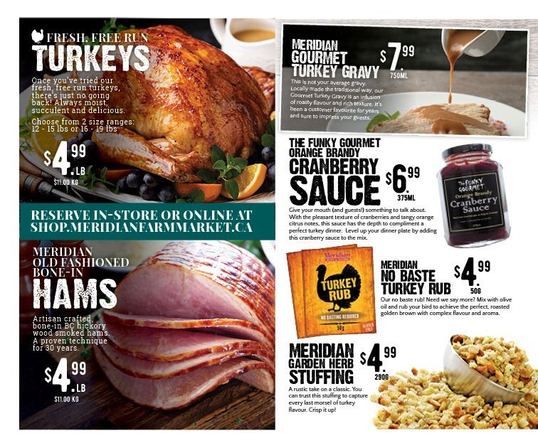 Meridian Meats and Seafood Flyer April 2 to 15