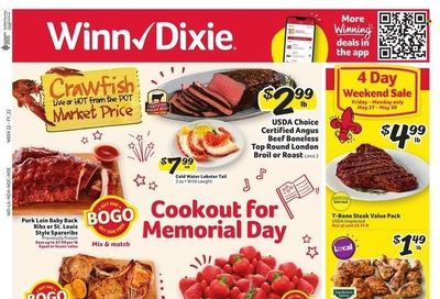 Winn Dixie (AL, FL, GA, LA) Weekly Ad Flyer May 25 to June 1