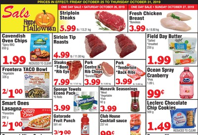 Sal's Grocery Flyer October 25 to 31