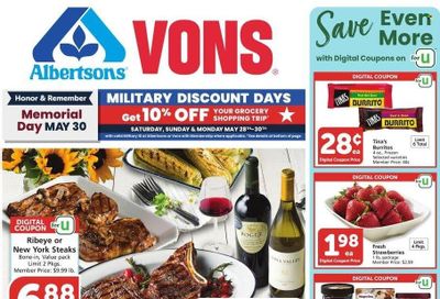Vons (CA) Weekly Ad Flyer May 25 to June 1