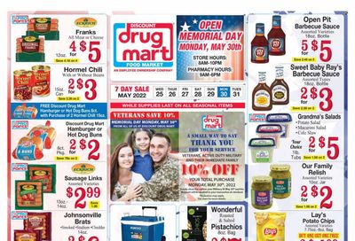 Discount Drug Mart (OH) Weekly Ad Flyer May 25 to June 1