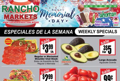 Rancho Markets (UT) Weekly Ad Flyer May 25 to June 1