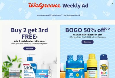Walgreens Weekly Ad Flyer May 25 to June 1