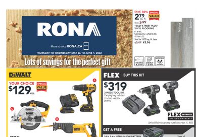 Rona (ON) Flyer May 26 to June 1