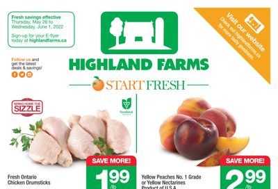 Highland Farms Flyer May 26 to June 1
