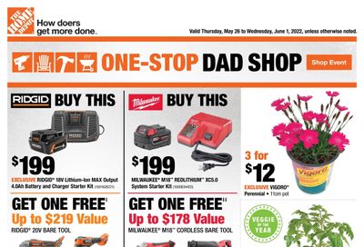 Home Depot (BC) Flyer May 26 to June 1
