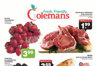 Coleman's Flyer May 26 to June 1