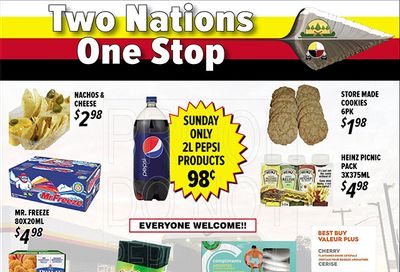 Two Nations One Stop Flyer May 20 to 26