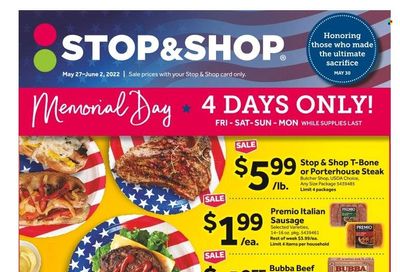 Stop & Shop (MA) Weekly Ad Flyer May 26 to June 2