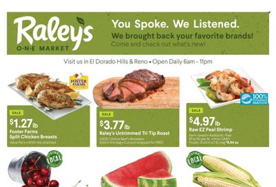 Raley's (CA, NV) Weekly Ad Flyer May 26 to June 2