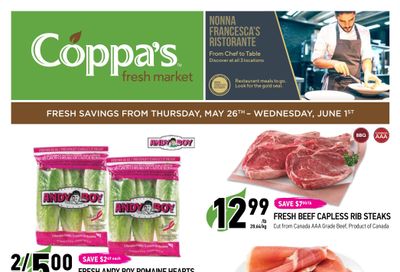 Coppa's Fresh Market Flyer May 26 to June 1