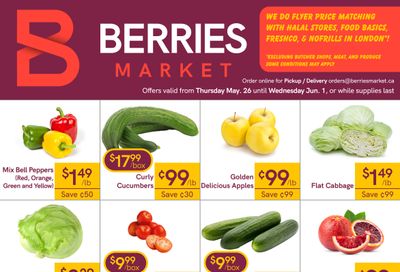 Berries Market Flyer May 26 to June 1