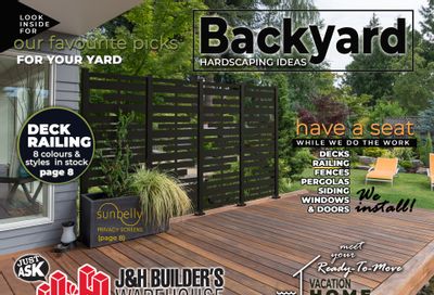 J&H Builder's Warehouse Flyer May 26 to June 8