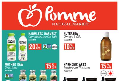 Pomme Natural Market Monthly Flyer May 26 to June 29