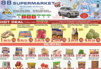 88 Supermarket Flyer May 26 to June 1