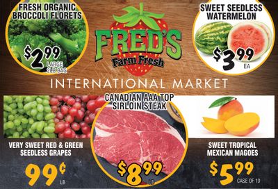Fred's Farm Fresh Flyer May 25 to 31