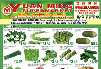 Yuan Ming Supermarket Flyer May 27 to June 2