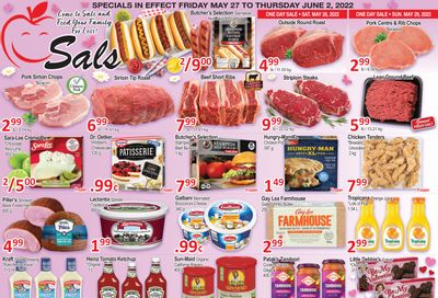 Sal's Grocery Flyer May 27 to June 2