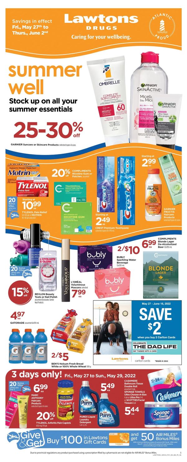 ATTENDS Advanced Protective Underwear, Lawtons Drugs deals this week, Lawtons Drugs flyer