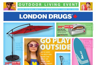 London Drugs Outdoor Playing Event Flyer May 26 to June 15
