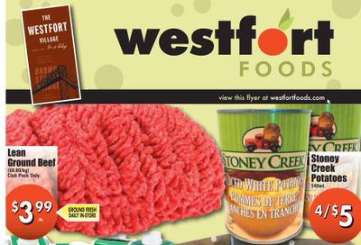 Westfort Foods Flyer May 27 to June 2