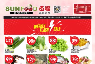 Sunfood Supermarket Flyer May 27 to June 2