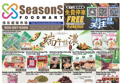 Seasons Food Mart (Thornhill) Flyer May 27 to June 2