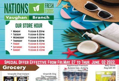 Nations Fresh Foods (Vaughan) Flyer May 27 to June 2
