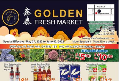 Golden Fresh Market Flyer May 27 to June 2