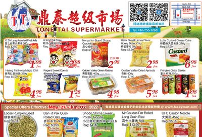 Tone Tai Supermarket Flyer May 27 to June 2