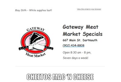 Gateway Meat Market Flyer May 26 to June 1