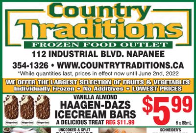 Country Traditions Flyer May 26 to June 2