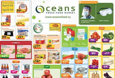 Oceans Fresh Food Market (Brampton) Flyer April 3 to 9