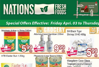 Nations Fresh Foods (Hamilton) Flyer April 3 to 9