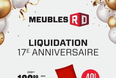 Meubles RD Anniversary Clearance Sale Flyer May 30 to June 19