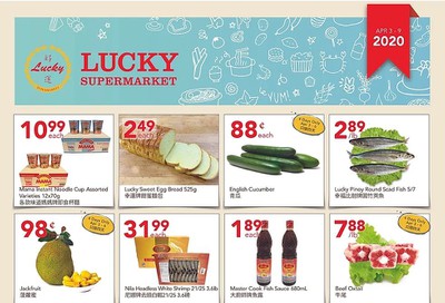 Lucky Supermarket (Edmonton) Flyer April 3 to 9