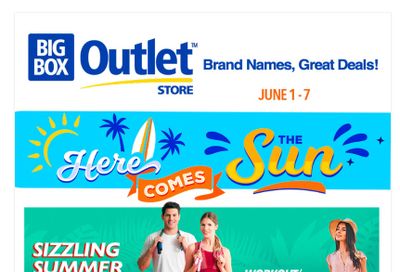 Big Box Outlet Store Flyer June 1 to 7
