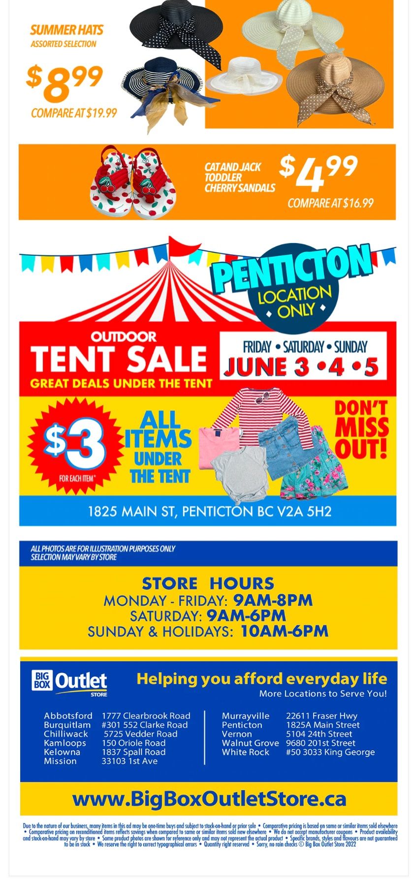 Big Box Outlet Store Flyer June 1 to 7