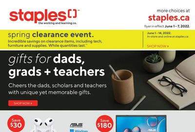 Staples Flyer June 1 to 7