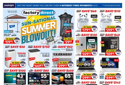 Factory Direct Flyer June 1 to 7