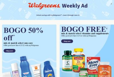 Walgreens Weekly Ad Flyer June 1 to June 8