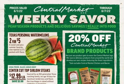 Central Market (TX) Weekly Ad Flyer June 1 to June 8
