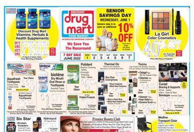 Discount Drug Mart (OH) Weekly Ad Flyer June 1 to June 8