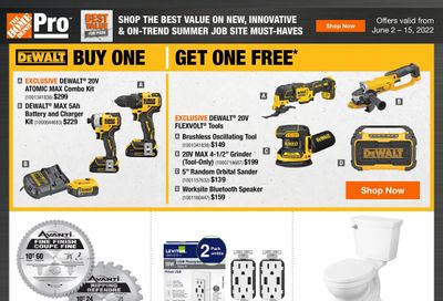 Home Depot Pro Flyer June 2 to 15