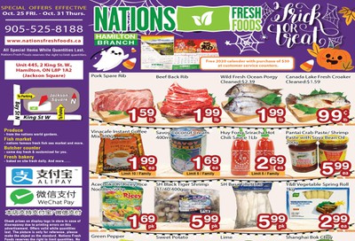 Nations Fresh Foods (Hamilton) Flyer October 25 to 31