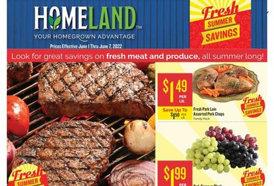 Homeland (OK, TX) Weekly Ad Flyer June 1 to June 8