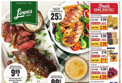 Lowes Foods (NC, SC) Weekly Ad Flyer June 1 to June 8